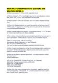 RERA UPDATED COMPREHENSIVE QUESTIONS AND SOLUTIONS RATED