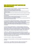 RERA UPDATED EXAMS SCRIPT QUESTIONS AND SOLUTIONS RATED