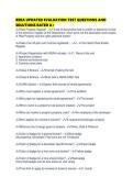 RERA UPDATED EVALUATION TEST QUESTIONS AND SOLUTIONS RATED A&period;pdf