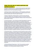 TFM08 UPDATED END OF COURSE QUESTIONS AND ANSWERS GRADED A&period;pdf