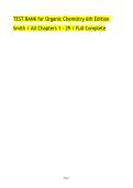 Organic Chemistry 6th Edition Test Bank &ndash; Janice Smith Practice Questions & PDF