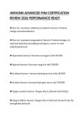AWHONN ADVANCED FHM CERTIFICATION REVIEW 2026 PERFORMANCE READY
