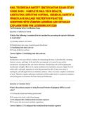 Nail Technician Safety Certification Exam Study Guide 2026 &vert; Complete Nail Tech Health&comma; Sanitation&comma; Infection Control&comma; Chemical Safety & Workplace Hazard Prevention Practice Questions with Verified Answers and Detailed Explanations for Licensing Success