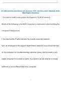 CIT 486 practice Questions and Answers &lpar;100 &percnt;Score&rpar; Latest Updated 2026 &vert;  With Expert Solutions 