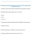 CIT 486 practice Questions and Answers &lpar;100 &percnt;Score&rpar; Latest Updated 2026 &vert;  With Expert Solutions 