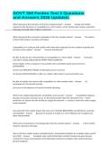 GOVT 350 Ferdon Test 2 Questions and Answers 2026 Updated&period;