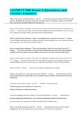 LU GOVT 350 Exam 3 Questions and Correct Answers&period;
