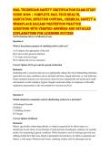 Nail Technician Safety Certification Exam Study Guide 2026 &vert; Complete Nail Tech Health&comma; Sanitation&comma; Infection Control&comma; Chemical Safety & Workplace Hazard Prevention Practice Questions with Verified Answers and Detailed Explanations for Licensing Success