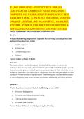 T4 ASE Medium&sol;Heavy Duty Truck Brakes Certification Exam Study Guide 2025&sol;2026 &vert; Complete ASE T4 Brake Systems Practice Test Bank with Real Exam-Style Questions&comma; Verified Correct Answers&comma; ABS Diagnostics&comma; Air Brake Systems&comma; Hydraulic Brake Troubleshooting