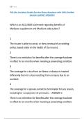 PSI Life&comma; Accident&comma; Health Practice Exam Questions with 100&percnt; Verified Answers LATEST UPDATE&excl;&excl;&excl;