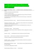 BSCI 170 Lecture Topics 1-5 Study Guide Exam and All Actual Answers 2026 Updated&period;