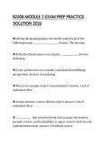 B250B MODULE 2 EXAM PREP PRACTICE SOLUTION 2026