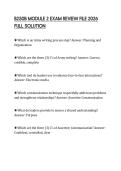B250B MODULE 2 EXAM REVIEW FILE 2026 FULL SOLUTION