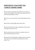 B250B MODULE 2 EXAM SCRIPT 2026 COMPLETE ANSWERS VERIFIED