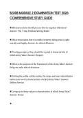 B250B MODULE 2 EXAMINATION TEST 2026 COMPREHENSIVE STUDY GUIDE