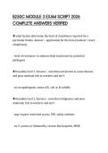 B250C MODULE 3 EXAM SCRIPT 2026 COMPLETE ANSWERS VERIFIED