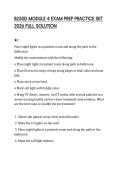 B250D MODULE 4 EXAM PREP PRACTICE SET 2026 FULL SOLUTION