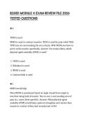 B250D MODULE 4 EXAM REVIEW FILE 2026 TESTED QUESTIONS