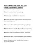 B250D MODULE 4 EXAM SCRIPT 2026 COMPLETE ANSWERS VERIFIED