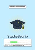 Actuele Criminologie &ndash; Complete Samenvatting &lpar;Theorie&comma; Strafrecht&comma; Criminaliteit & Preventie&rpar;