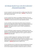 7B MANAGEMENT OF WOOD-DESTROYING ORGANISMS&colon; UNIT 2 &vert; PEST IDENTIFICATION & BIOLOGY &vert; TEST YOUR KNOWLEDGE &vert; QUESTIONS AND ANSWERS &vert; COMPLETE SOLUTIONS