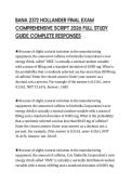 BANA 2372 HOLLANDER FINAL EXAM COMPREHENSIVE SCRIPT 2026 FULL STUDY GUIDE COMPLETE RESPONSES