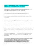 Voice & Data Cabling Exam Practice Questions 100&percnt; Rated Correct Answers Graded A&plus;