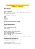 NURS 641 EXAM 1 QUESTIONS WITH 100&percnt; CORRECT ANSWERS