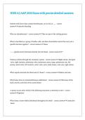 HESI A2 A&P 2026 Exam with precise detailed answers