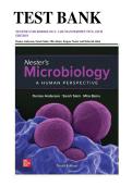 Test Bank for Nester's Microbiology&colon; A Human Perspective 10th Edition by Denise G&period; Anderson&comma; Sarah Salm&comma; Mira Beins&comma; Ann Auman&comma; Jennifer Walker