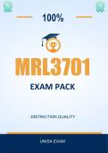 MRL3701 Exam Pack 2026  - Distinction Guaranteed  &lowbar;UNISA