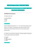HESI A2 Entrance Exam 2026&sol;2027 Edition &vert; Verified Questions & Correct Answers