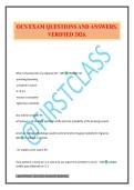 OCS EXAM QUESTIONS AND ANSWERS&period; VERIFIED 2026&period;