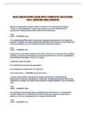 NCAA RECRUITING EXAM WITH COMPLETE SOLUTIONS 100&percnt; VERIFIED 2026 UPDATE&excl;&excl;