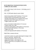 HLTH 2000 FINAL EXAM QUESTIONS WITH COMPLETE SOLUTIONS