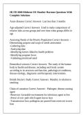 HLTH 2000 Midterm OU Heather Harmon Questions With Complete Solutions