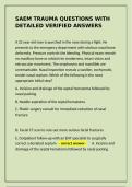 SAEM Trauma Exam Q&A &vert; Emergency Management of Fractures&comma; Gunshots&comma; Pneumothorax & Burns
