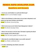 2026 Mendix Rapid Developer Exam Actual Questions & Answers &lpar;Latest 2026 &sol; 2027 Update&rpar; 100&percnt; Guarantee Pass &lpar;Verified Answers&rpar;
