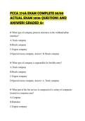 FCCA 274A EXAM COMPLETE 80&sol;80 ACTUAL EXAM 2026 QUESTIONS AND ANSWERS GRADED A&plus;