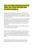 FCCA 274A EXAM COMPLETE 80&sol;80 EXAM SCRIPT 2026 TESTED QUESTIONS AND SOLUTIONS GRADED A&plus;