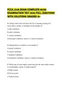 FCCA 274A EXAM COMPLETE 80&sol;80 EXAMINATION TEST 2026 FULL QUESTIONS WITH SOLUTIONS GRADED A&plus;