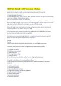 MBA 745 - Module 5 &vert;&vert; 100&percnt; Accurate Solutions&period;