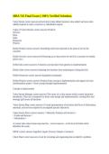 MBA 745 Final Exam &vert;&vert; 100&percnt; Verified Solutions&period;