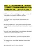 FINAL EXAM DOCX VERSION A BIOLOGY ATHABASCA UNIVERSITY CERTIFICATION PAPER 2026 FULL ANSWERS GRADED A&plus;