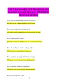 Turf & Landscape &lpar;3&period;0&rpar; Questions and Answers &vert; Latest Version &vert; 2025&sol;2026 &vert;  Correct & Verified