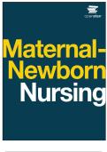 TEST BANK FOR OpenStax&colon; Maternal-Newborn Nursing by Giles et al ISBN&colon;978-1711472867 COMPLETE GUIDE ALL CHAPTERS COVERED 100&percnt; VERIFIED A&plus; GRADE ASSURED&excl;&excl;&excl;&excl;&excl;&excl;NEW LATEST UPDATE&excl;&excl;&excl;&excl;&excl;