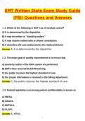 2026 EMT Written State Exam Study Guide &lpar;PSI&rpar; from Chapters 1-41 Covered Actual Questions & Answers &lpar;Latest 2026 &sol; 2027 Update&rpar; 100&percnt; Guarantee Pass &lpar;Verified Answers&rpar;