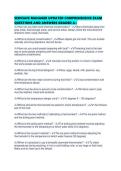 SERVSAFE MANAGER UPDATED COMPREHENSIVE EXAM QUESTIONS AND ANSWERS GRADED