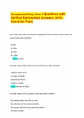 Pennsylvania Notary Exam 3 Questions with Verified Rationalized Answers &lpar;100- Guarantee Pass&rpar;&period;pdf