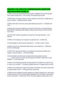 PEARSON VUE UPDATED COMPREHENSIVE QUESTIONS AND SOLUTIONS RATED A&period;pdf
